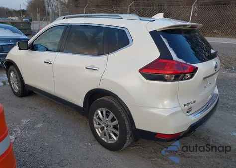 2017 Nissan Rogue Sv from USA, damaged, VIN KNMAT2MVXHP502370